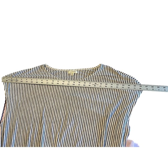 Max Studio Side Knot Cap Sleeve Striped Top 3X - Picture 6 of 7